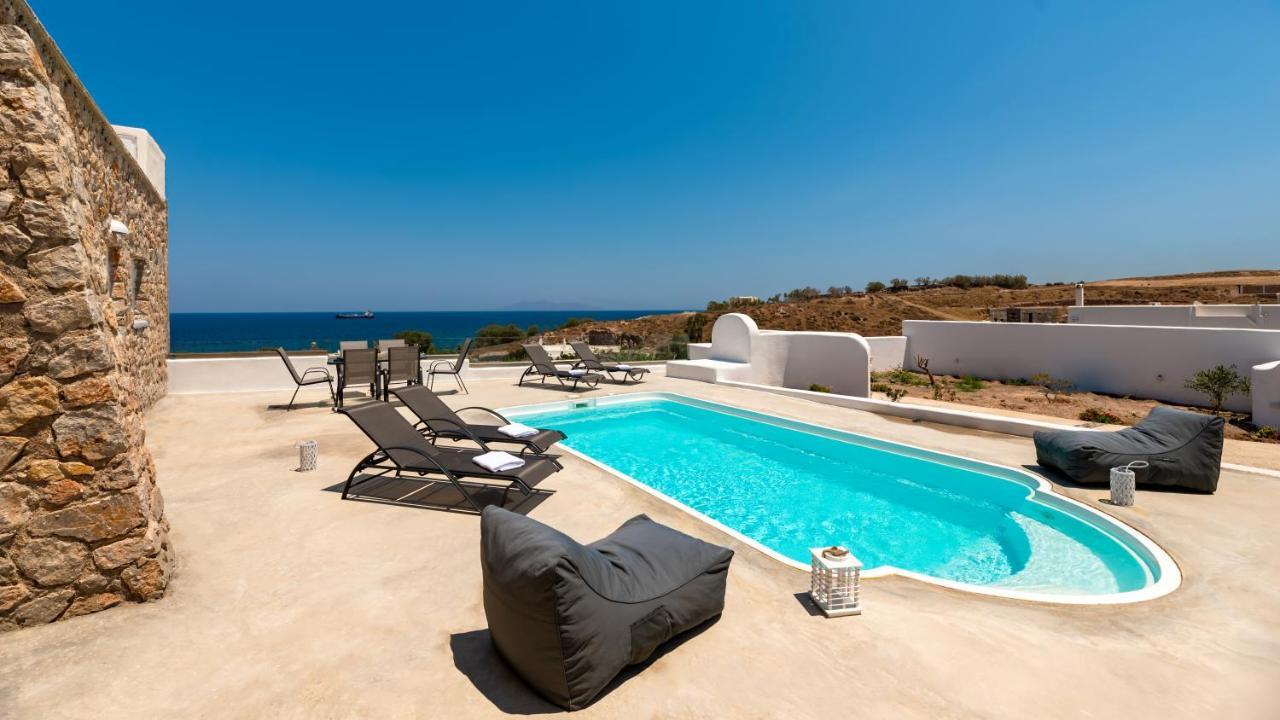 Villa Waves Monolithos  Ngoại thất bức ảnh